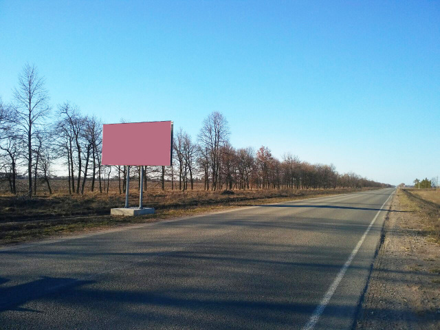 Щит 6x3,  Дорога Т19-07 Шостка-Кролевец 8км+700 вправо