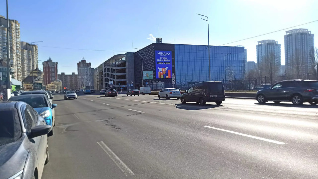 Цифрова панель 7.68x11.52,  Дніпровська набережна, 12 (ТРЦ «River Mall»)