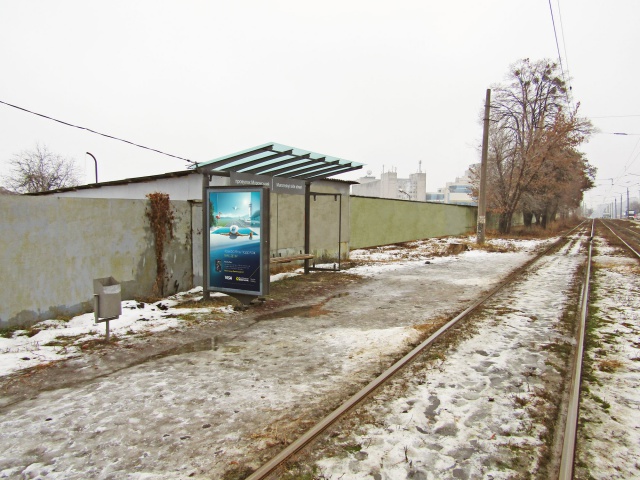 Сітілайт 1.2x1.8,  Академика Павлова ул., 71 (2) (остановка переулок Муромский), из центра