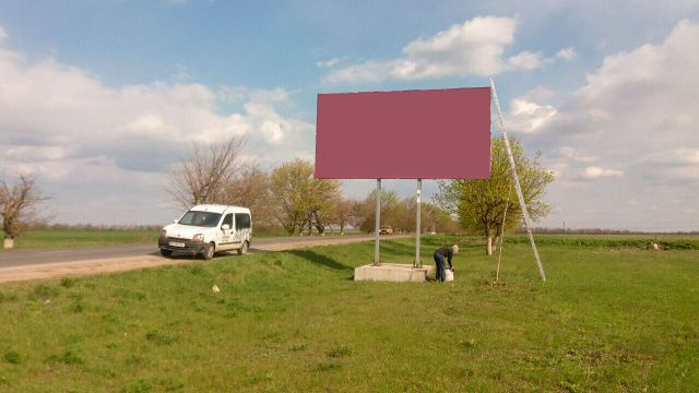 Щит 6x3,  выезд на Николаев