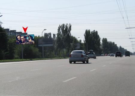 Щит 6x3,  Запорожское шоссе, Тополь - 1 ж/м