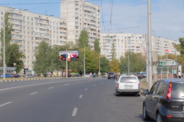 Щит 6x3,  Людвига Свободы пр-т (напротив д. № 34), из центра