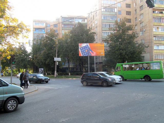 Щит 6x3,  Холодногорская ул. - Волонтерская ул.