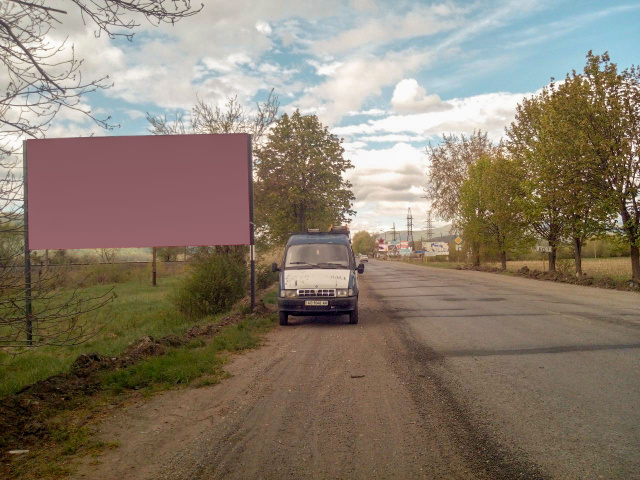 Щит 6x3,  вьезд в город 1 км