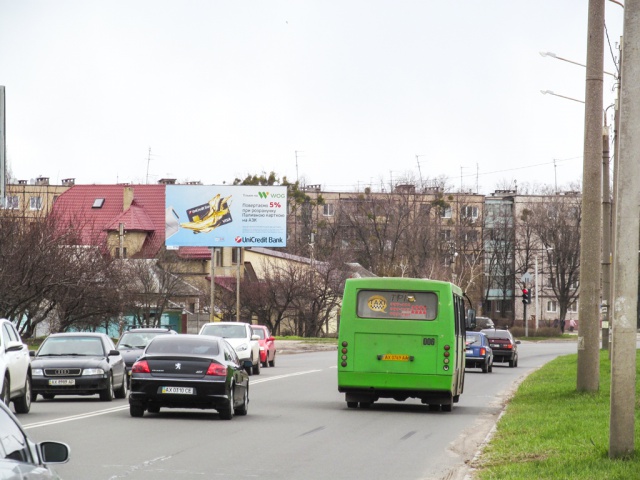 Щит 6x3,  Салтовское шоссе –  Гвардейцев Широнинцев ул., в центр