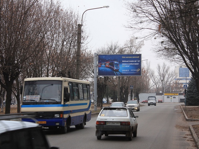 Щит 6x3,  Полевая ул. - Московский пр-т, в центр
