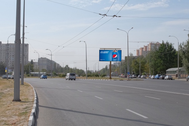 Щит 6x3,  Людвига Свободы пр-т (напротив д. № 34), в центр