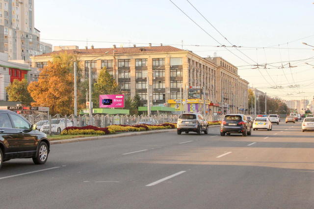 Щит 6x3,  Науки пр-т - Отакара Яроша ул., м. Ботанический сад, из центра. Размер 5760х2880
