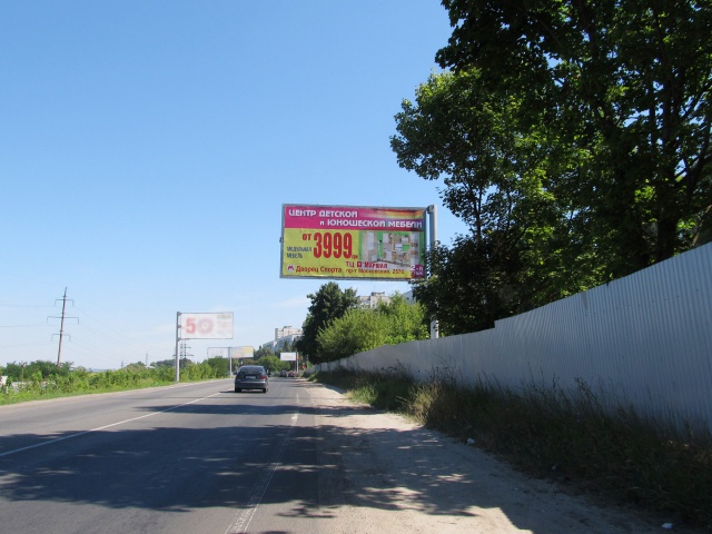 Щит 6x3,  Архитекторов ул., 20, из города