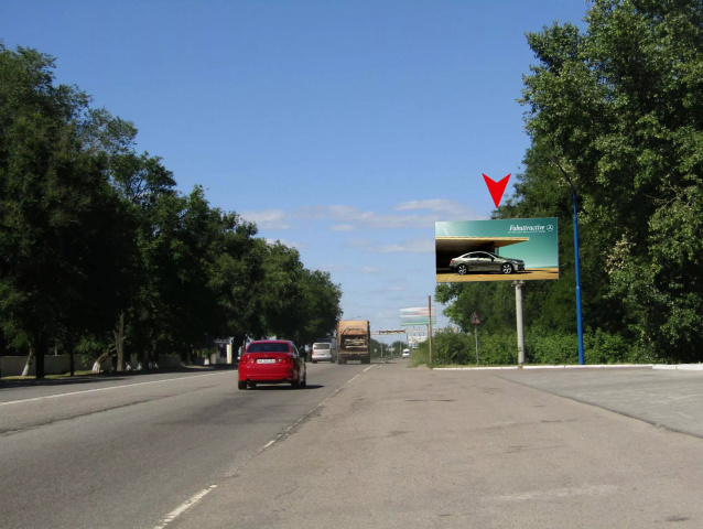 Щит 6x3,  Криворожское шоссе, 17, АЗС "Avias"